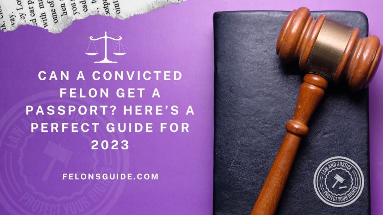 Can a Convicted Felon get a Passport? Here’s a Perfect Guide For 2023